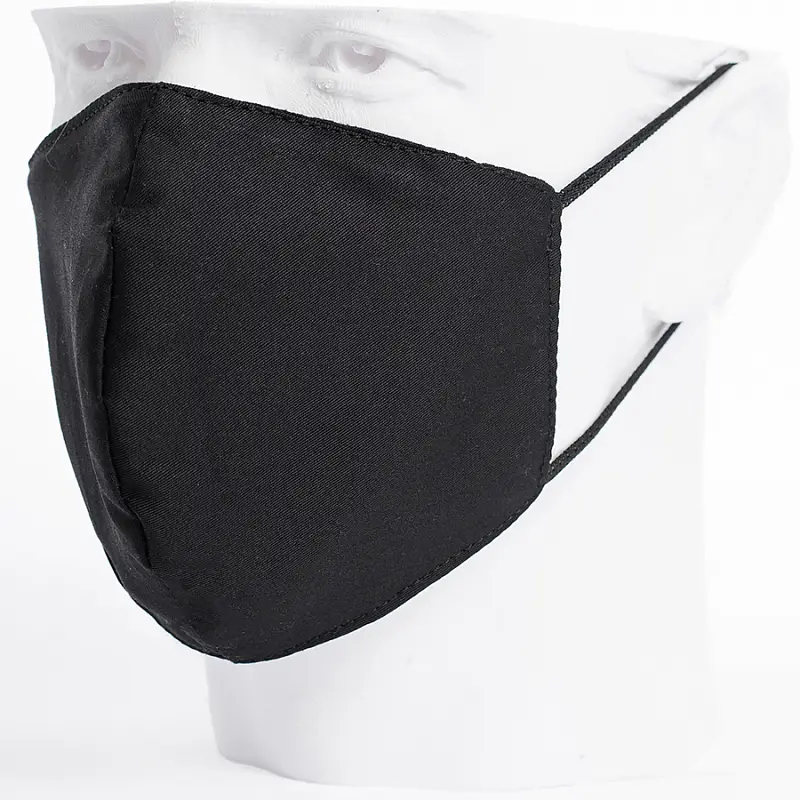 Бесклапанная фильтрующая маска RESPIRATOR 800 HYDROP черная без логотипа в фирменном пакете - 80000/45