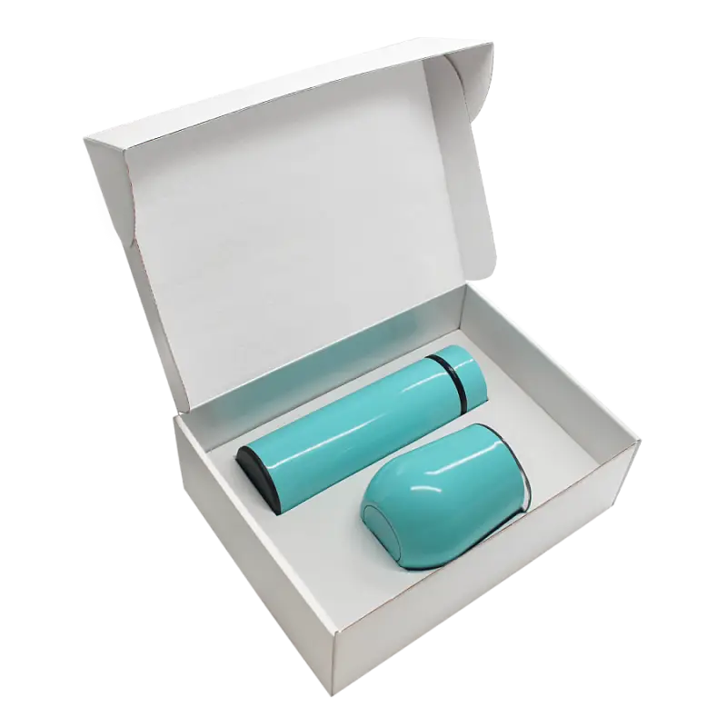 Набор Hot Box C white (бирюзовый)