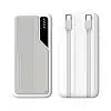 Зарядное устройство "Connect" 10000 mAh со встроенными Type-C/Lightning кабелями