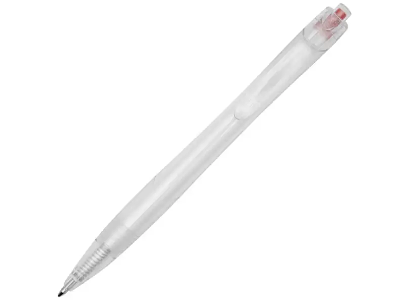 Шариковая ручка Honua из переработанного ПЭТ, прозрачный/красный - 10775721