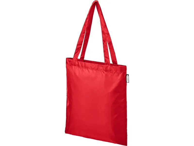 Эко-сумка Sai из переработанных пластиковых бутылок, красный - 12049602