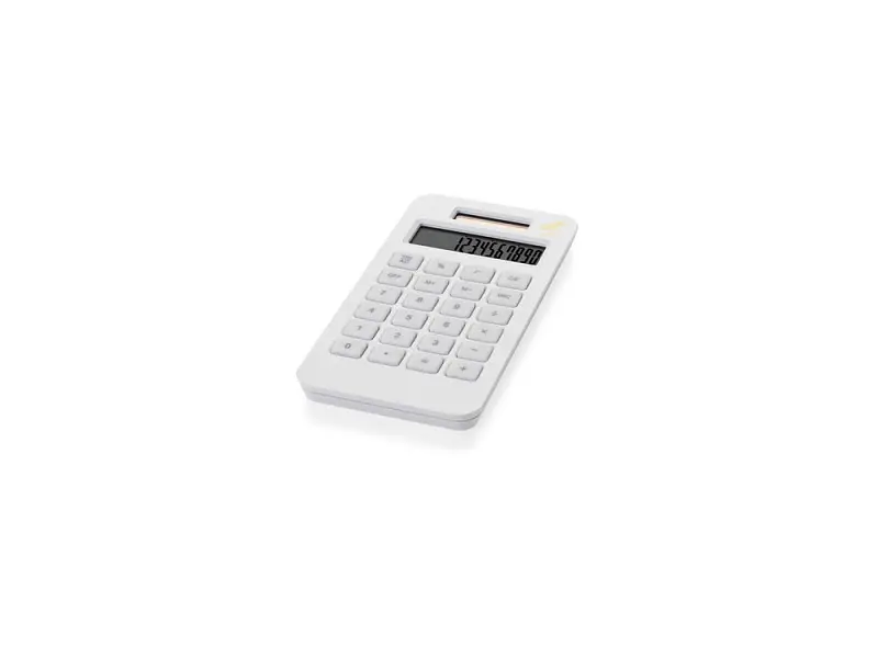 Калькулятор на солнечной батарее Summa, белый - 12341803