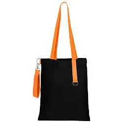 Сумка для покупок Black GLOW 325 г/м² с ремувкой