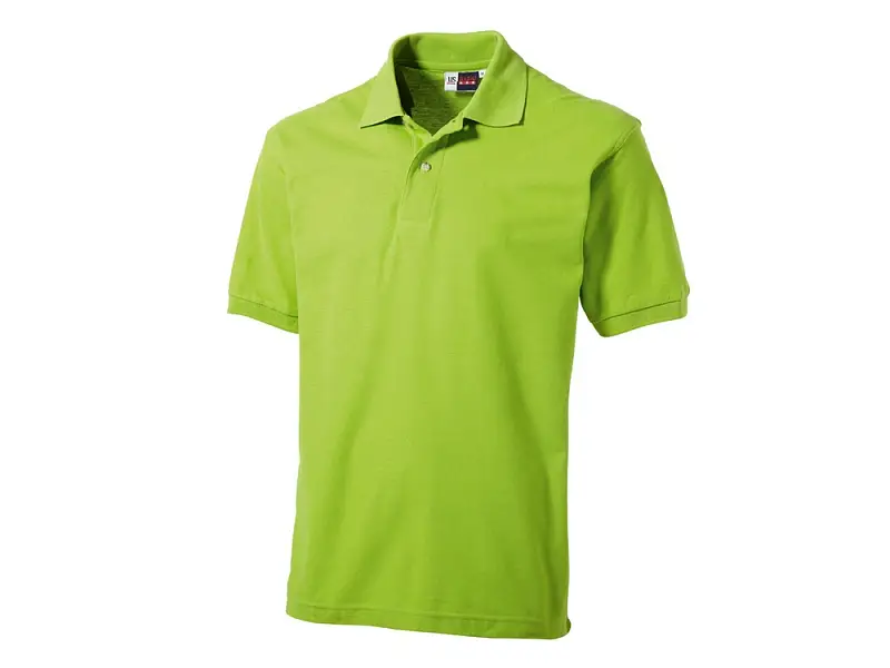 Рубашка поло Boston мужская, зеленое яблоко - 3177F68S