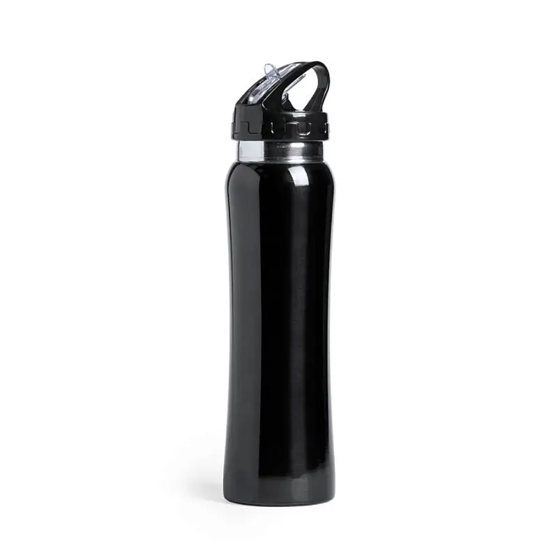 Бутылка для воды SMALY с трубочкой, нержавеющая сталь - 346280/35