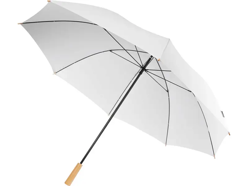 Romee, ветрозащитный зонт для гольфа диаметром 30 дюймов из переработанного ПЭТ, белый - 10940901