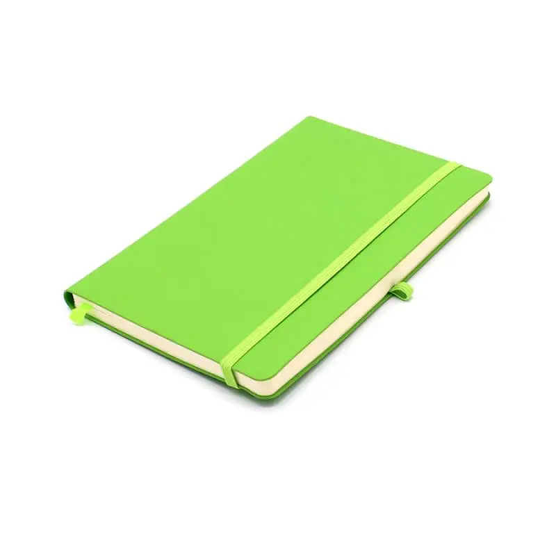 Блокнот А5 "Legato" с линованными страницами, зеленый