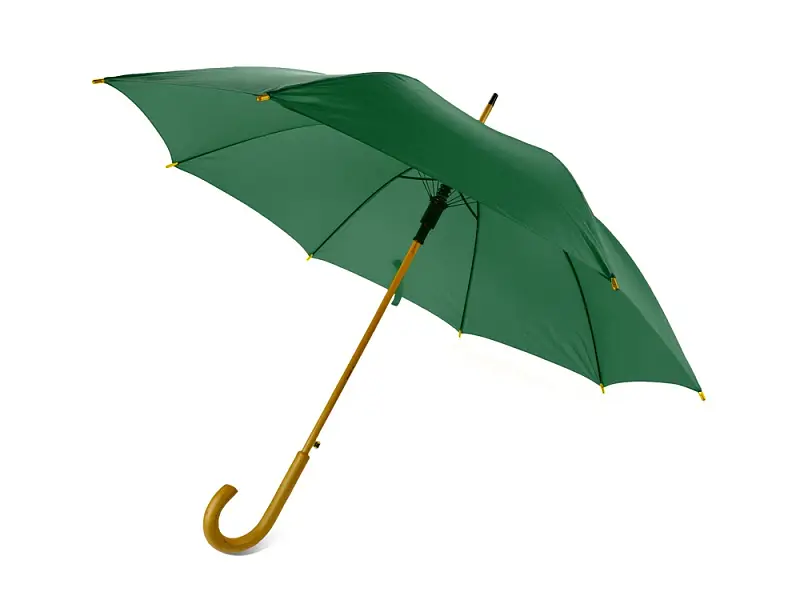 Зонт-трость Радуга, зеленый - 906103