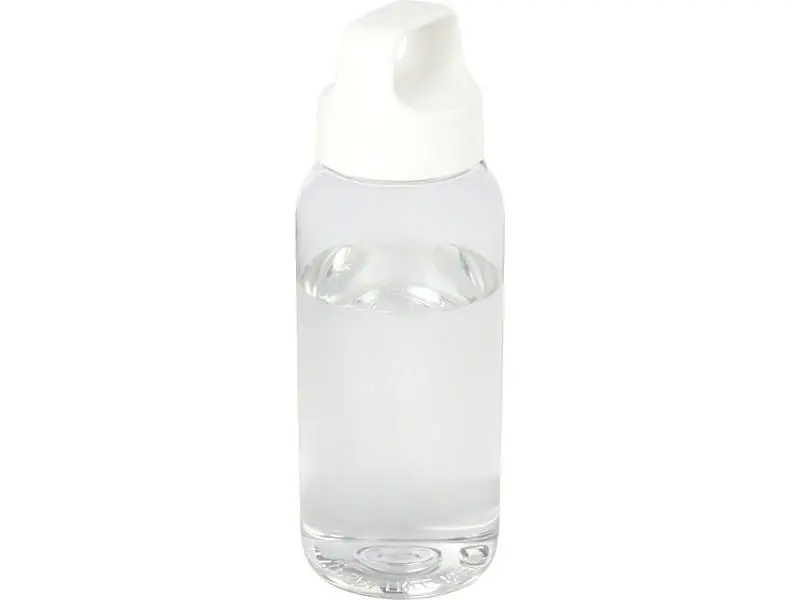 Бутылка для воды Bebo из переработанной пластмассы объемом 450 мл - Белый - 10078501