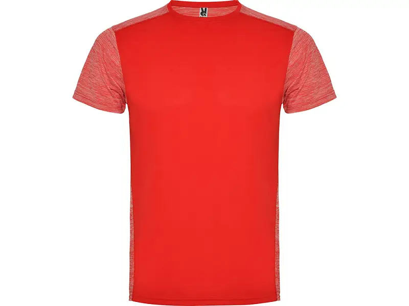 Спортивная футболка Zolder мужская, красный/меланжевый красный - 665360245S