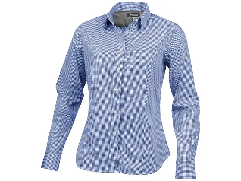 Рубашка Net женская с длинным рукавом, синий - 33161442XL