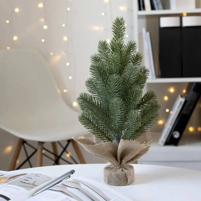 Настольная искусственная елка Felicitree, 13х13х38 см