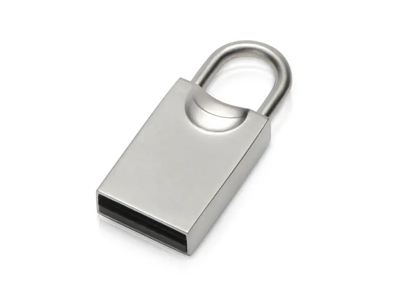 USB-флешка 2.0 на 16 Гб Lock, серебристый - 6122.00.16