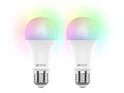 Набор из двух лампочек IoT CLED M1 RGB, E27